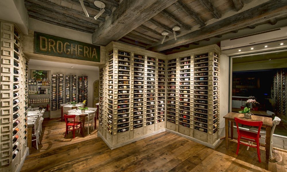 illuminazione-interni-ristorante-drogheria-franci-montalcino